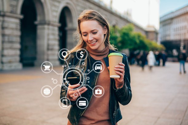 woman-looking-at-her-money-management-app