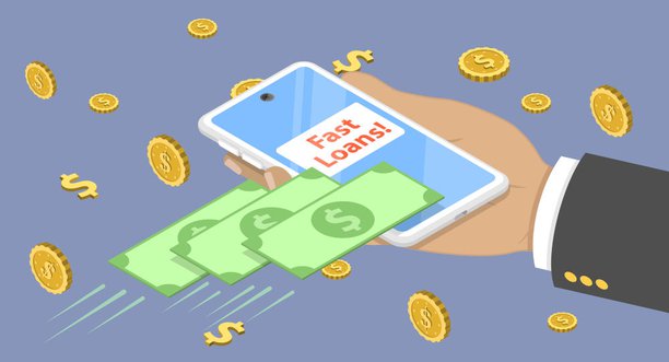 isometric-concept-of-payday-loans-transfer